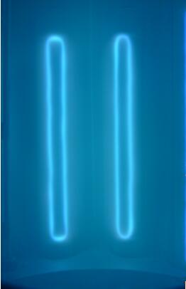 孿生靶輝光工作狀態-北京丹普